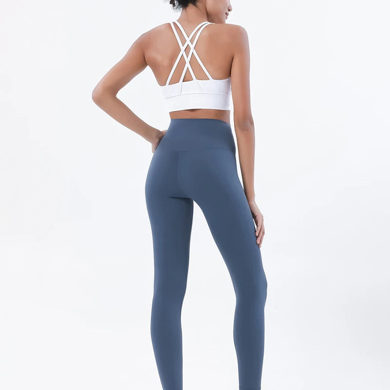 Women’s 2-Piece Yoga & Fitness Set – Sports Bra & Leggings