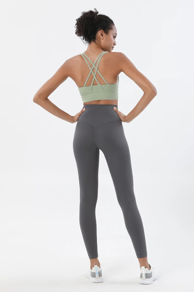 Women’s 2-Piece Yoga & Fitness Set – Sports Bra & Leggings