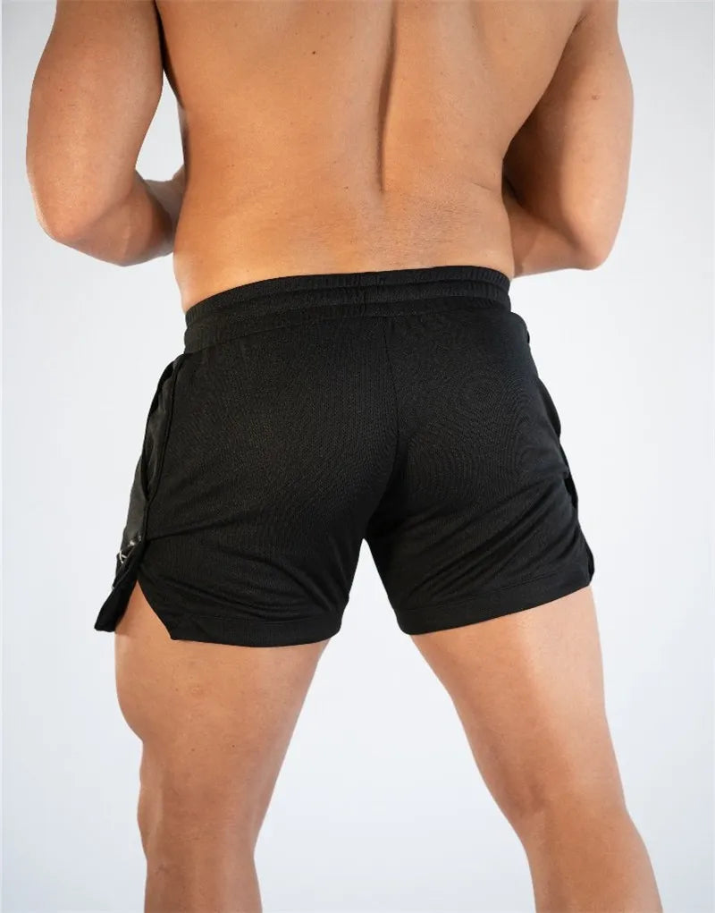 Men’s Quick-Dry Compression Training Shorts – Gym, Running & Fitness Wear