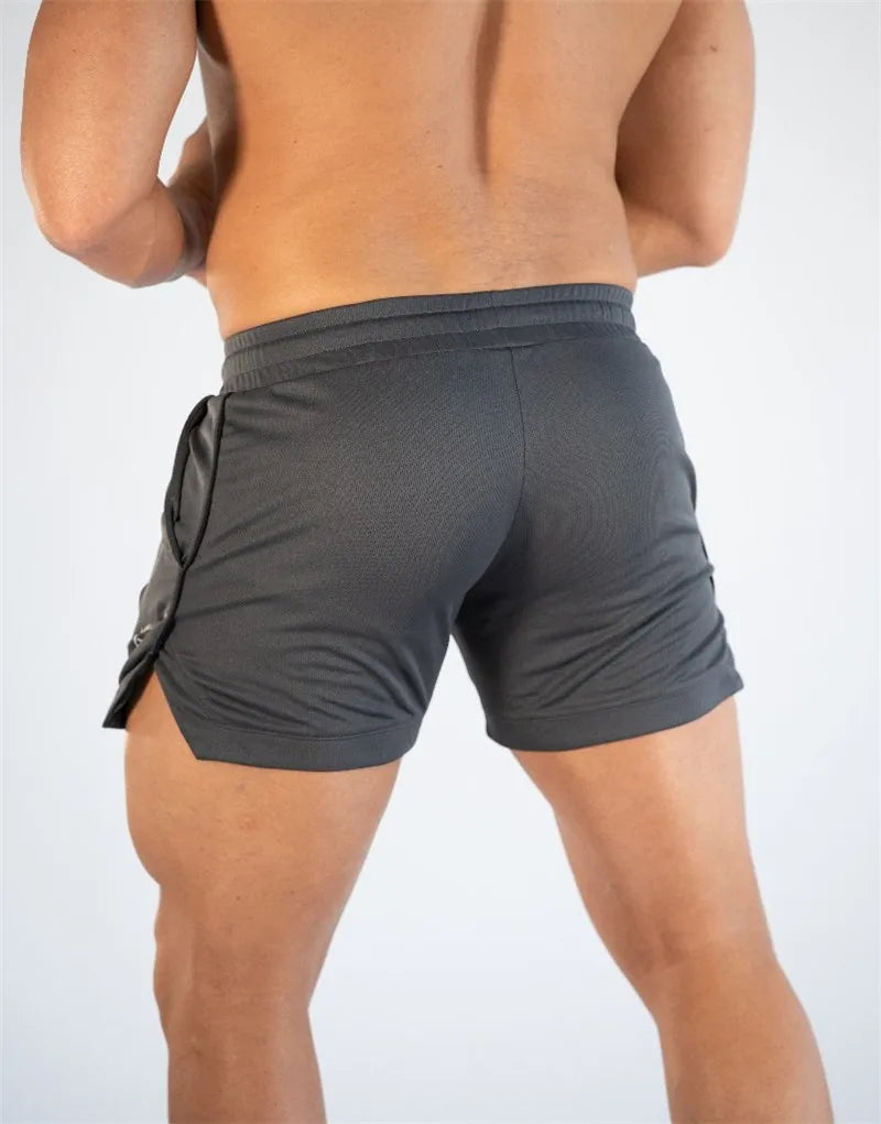 Men’s Quick-Dry Compression Training Shorts – Gym, Running & Fitness Wear