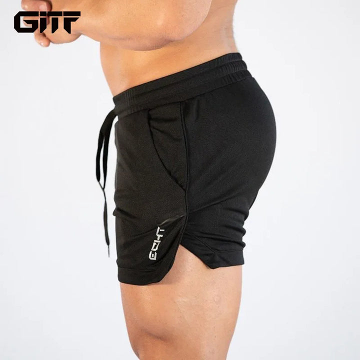 Men’s Quick-Dry Compression Training Shorts – Gym, Running & Fitness Wear