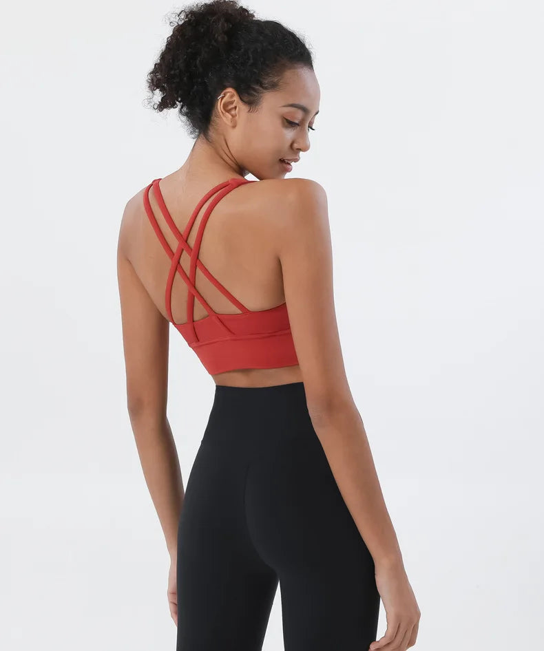 Women’s 2-Piece Yoga & Fitness Set – Sports Bra & Leggings
