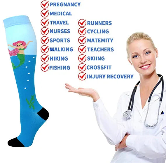 Compression Stockings – Medical Support Socks for Circulation, Edema & Sports Recovery