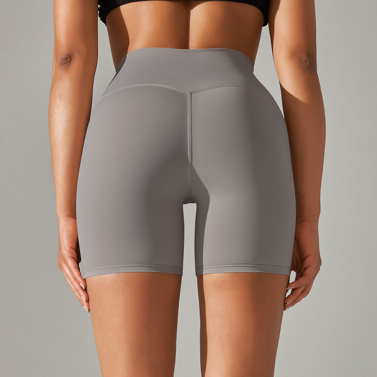 Women’s High-Waist Yoga & Fitness Shorts – Breathable Summer Workout Gym Shorts