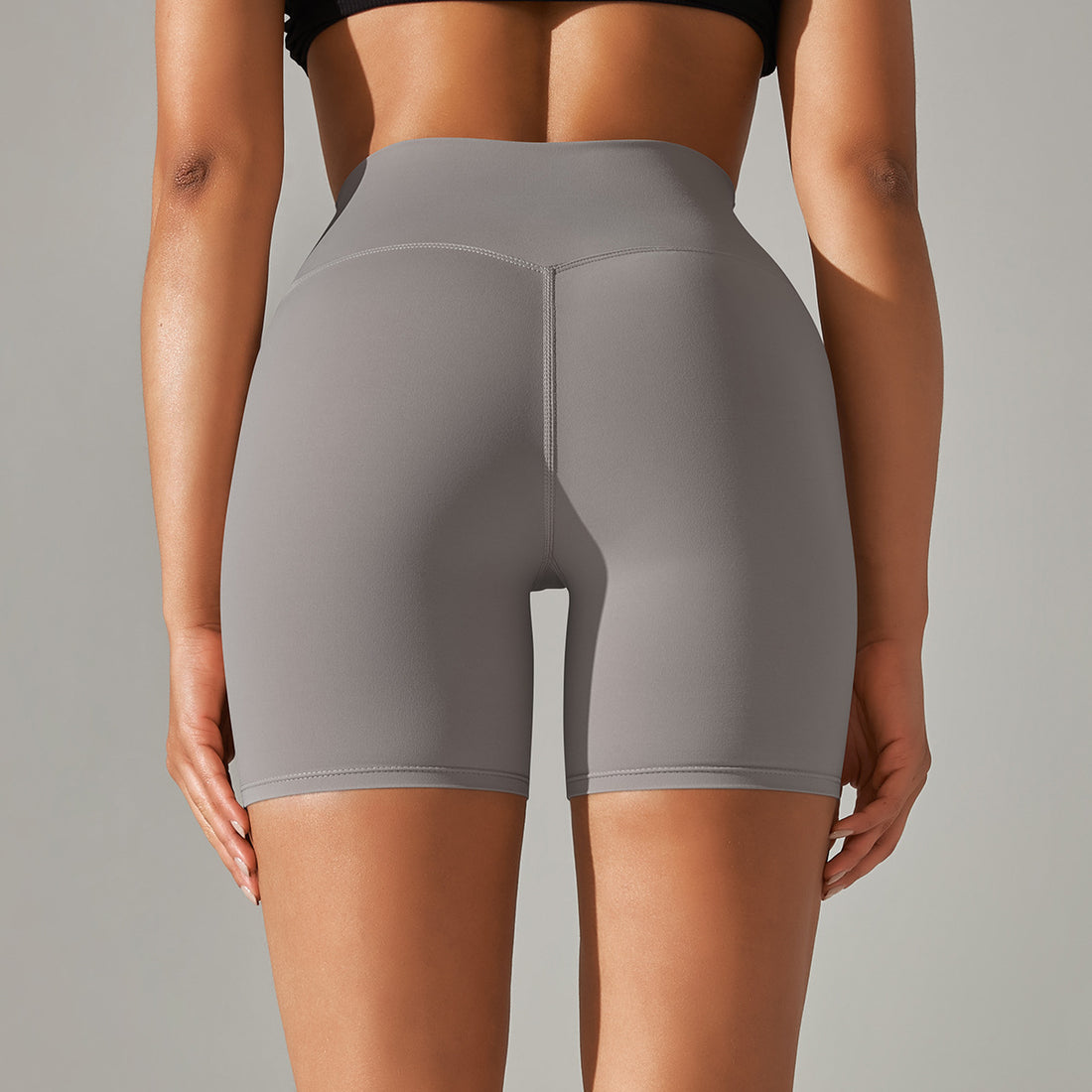 Women’s High-Waist Yoga & Fitness Shorts – Breathable Summer Workout Gym Shorts