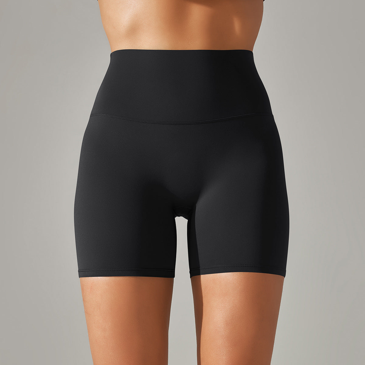 Women’s High-Waist Yoga & Fitness Shorts – Breathable Summer Workout Gym Shorts