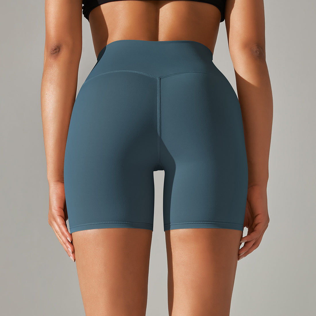 Women’s High-Waist Yoga & Fitness Shorts – Breathable Summer Workout Gym Shorts