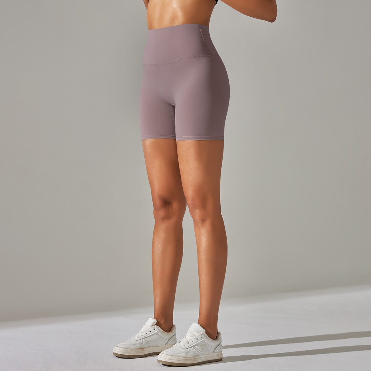 Women’s High-Waist Yoga & Fitness Shorts – Breathable Summer Workout Gym Shorts