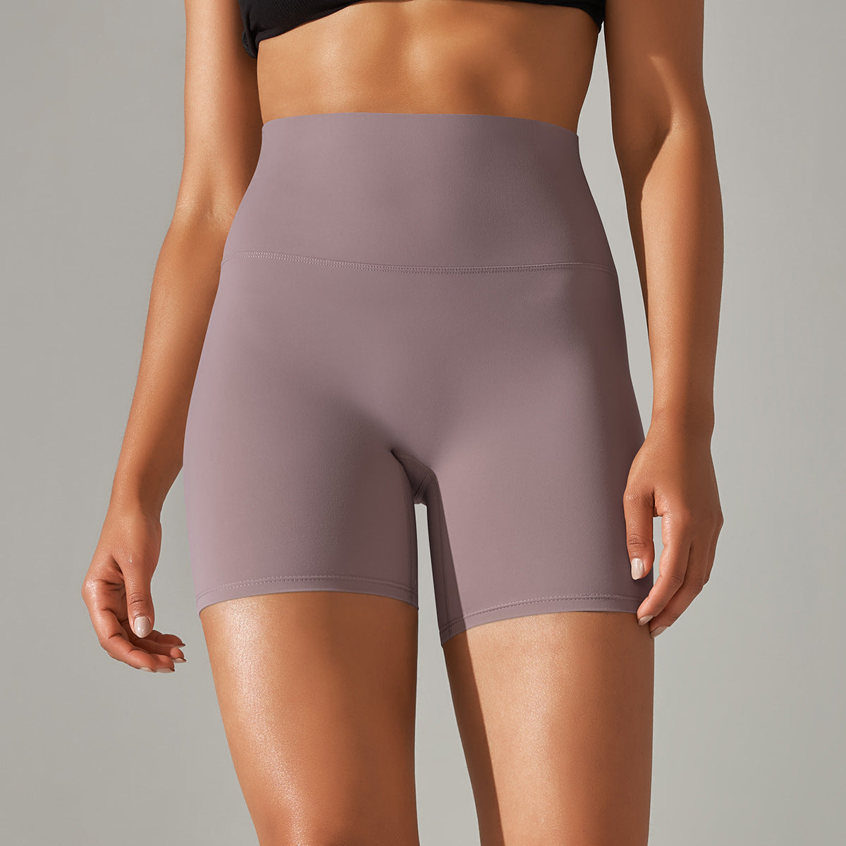 Women’s High-Waist Yoga & Fitness Shorts – Breathable Summer Workout Gym Shorts