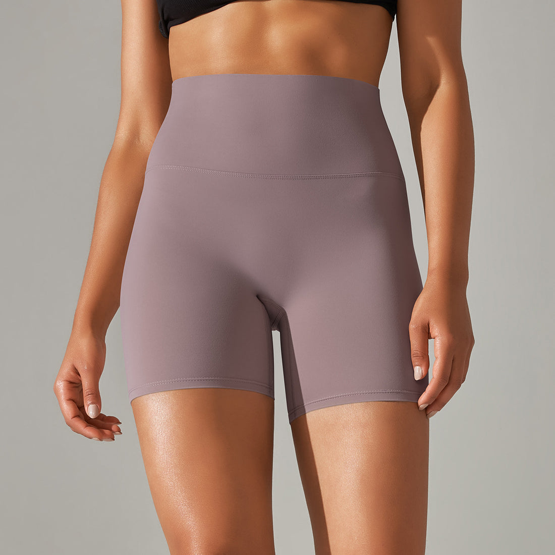 Women’s High-Waist Yoga & Fitness Shorts – Breathable Summer Workout Gym Shorts