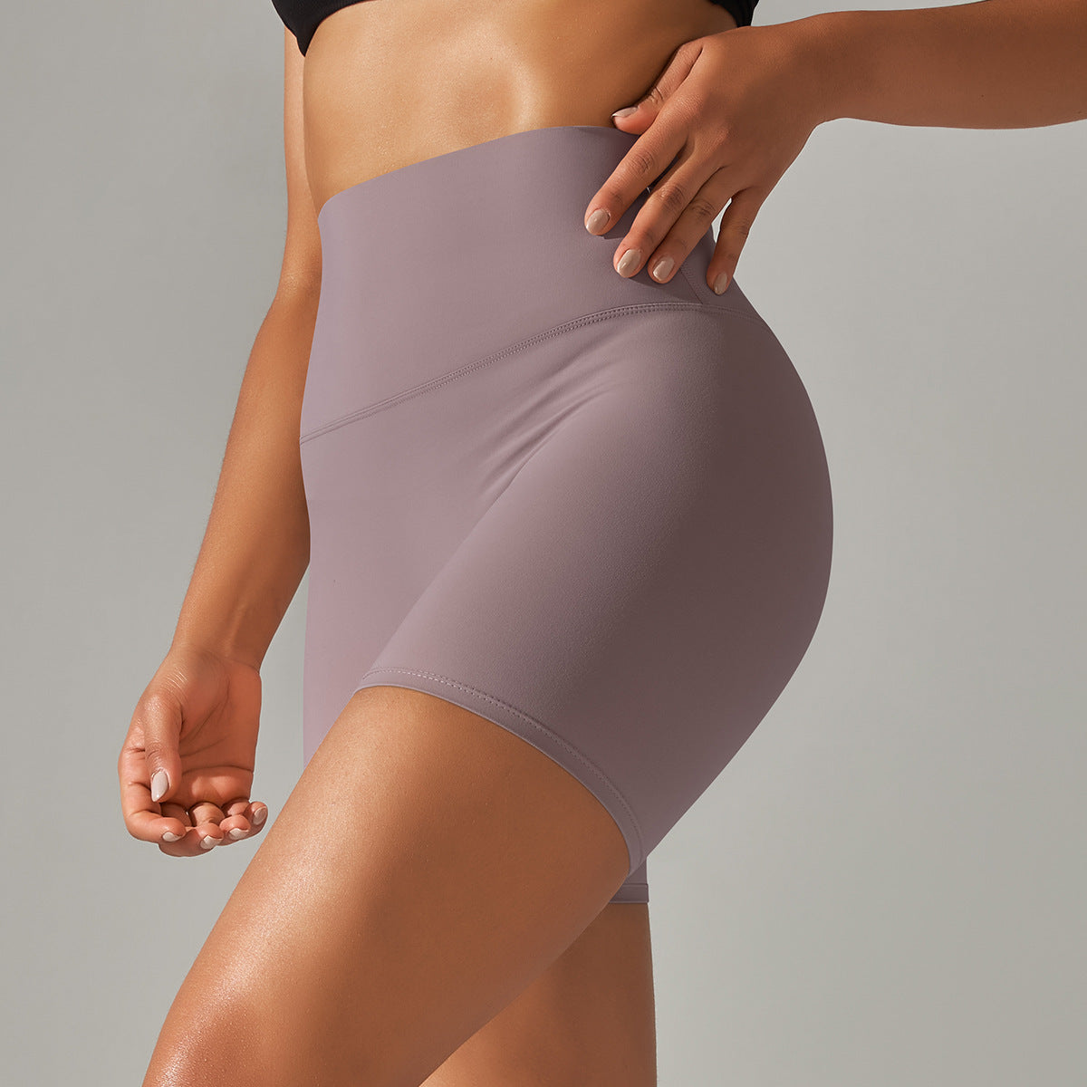 Women’s High-Waist Yoga & Fitness Shorts – Breathable Summer Workout Gym Shorts
