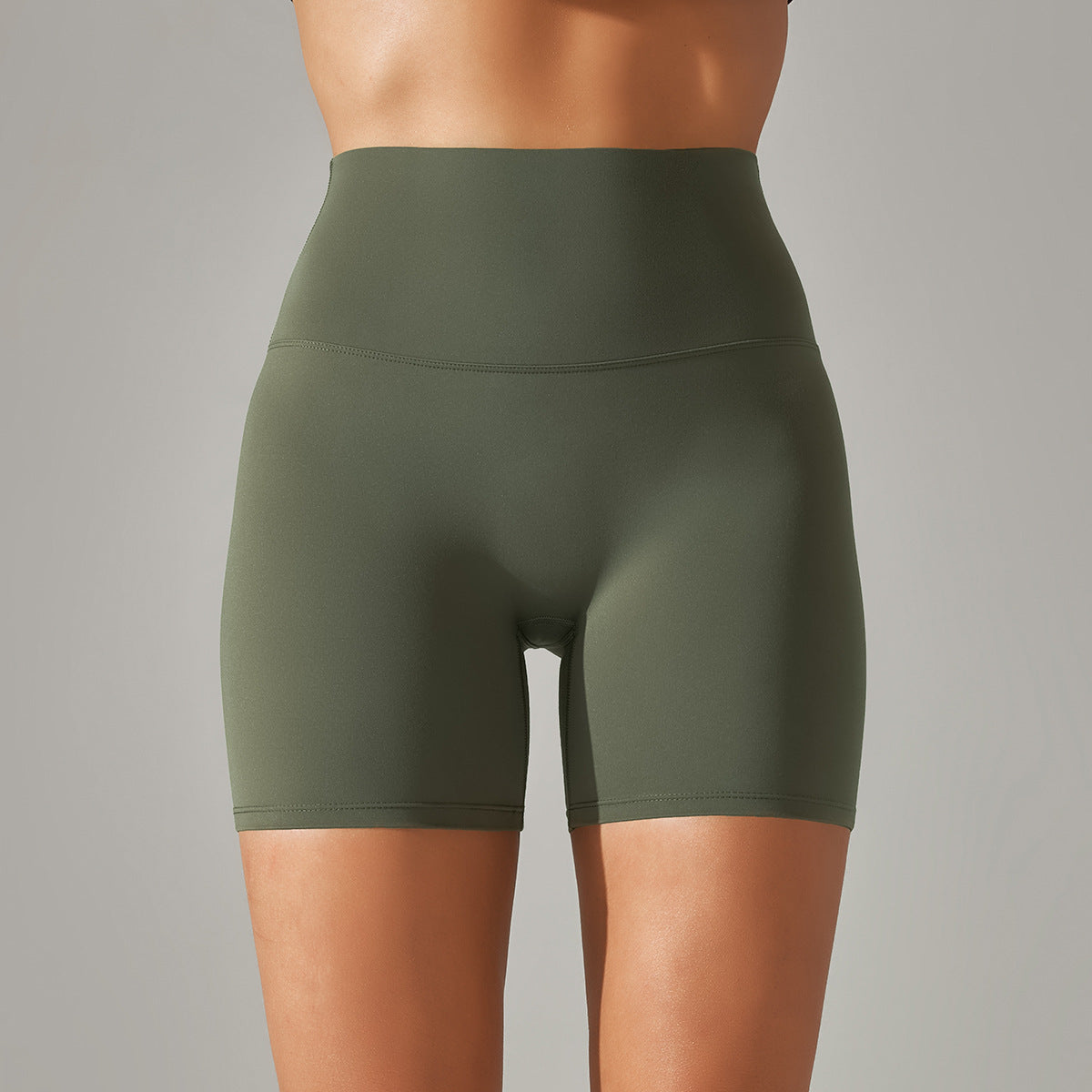 Women’s High-Waist Yoga & Fitness Shorts – Breathable Summer Workout Gym Shorts