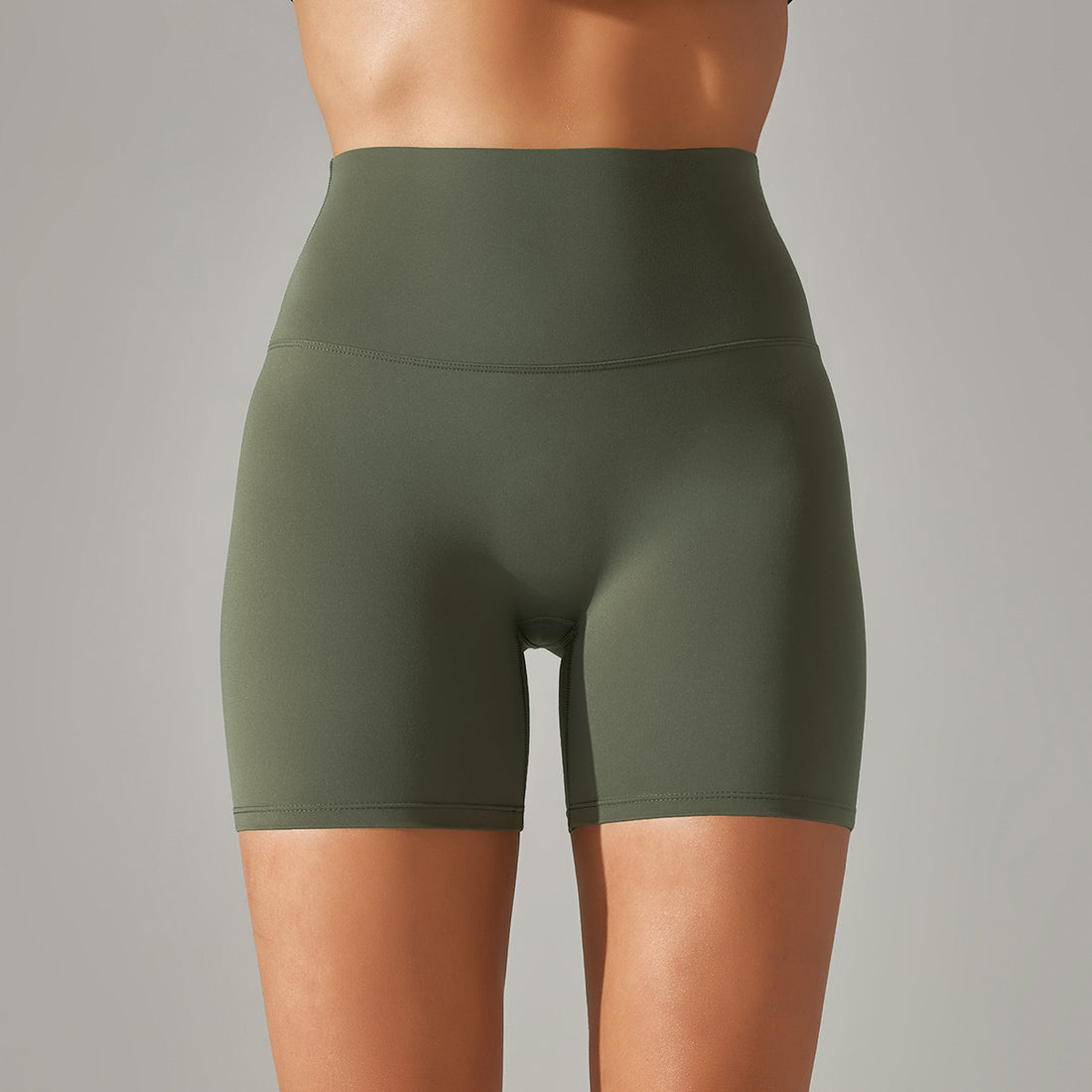 Women’s High-Waist Yoga & Fitness Shorts – Breathable Summer Workout Gym Shorts