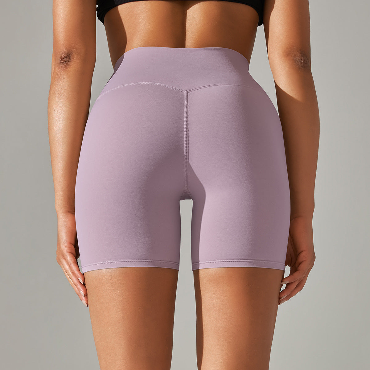 Women’s High-Waist Yoga & Fitness Shorts – Breathable Summer Workout Gym Shorts