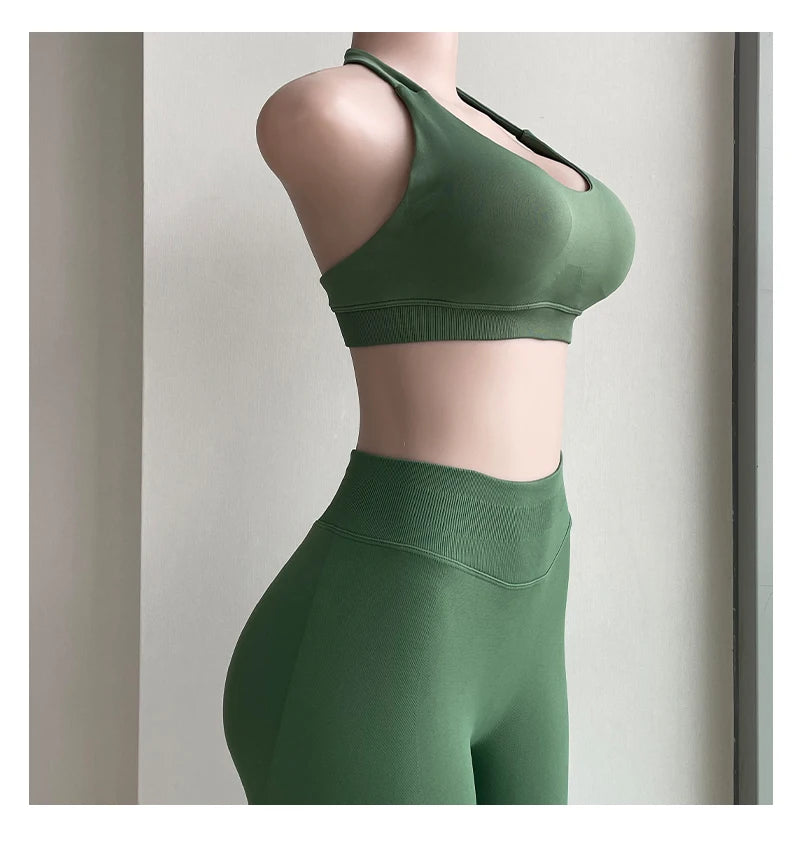 Women’s Seamless Yoga Leggings – Scrunch Bum Fitness Tights