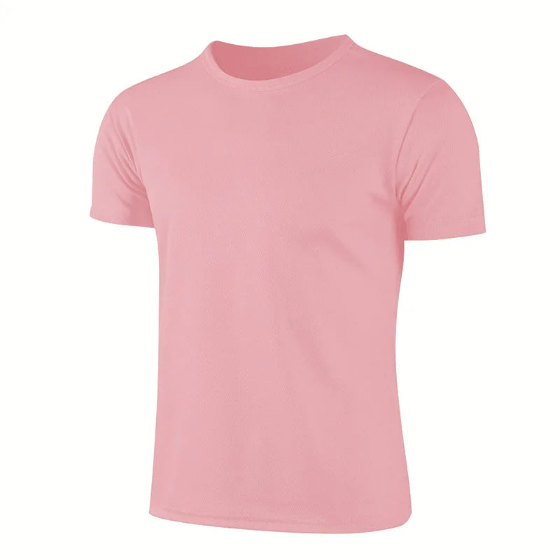 Unisex Quick-Dry Sports T-Shirt – Breathable Gym & Running Fitness Tee