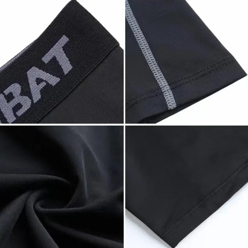 Men’s Compression Tights – Cool Dry Sports Baselayer Leggings