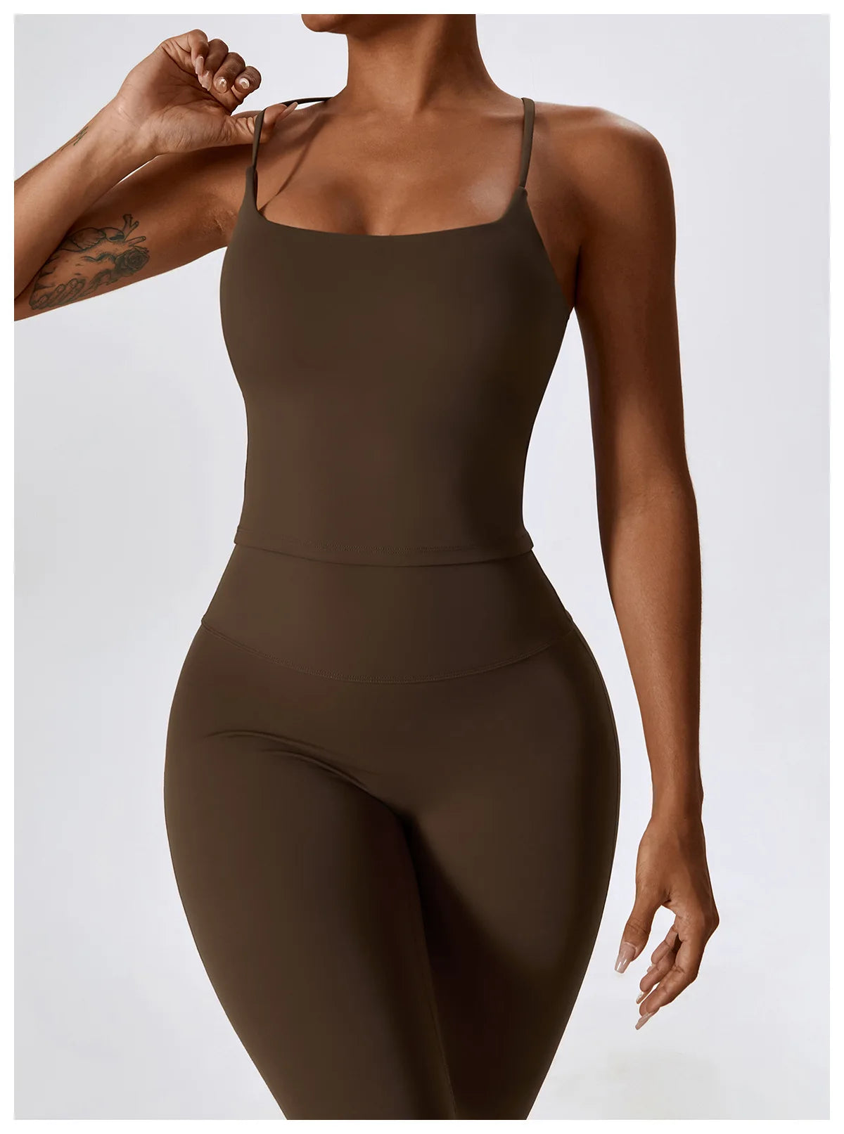 2PCS Seamless Women’s Yoga Set – Sports Bra & Leggings