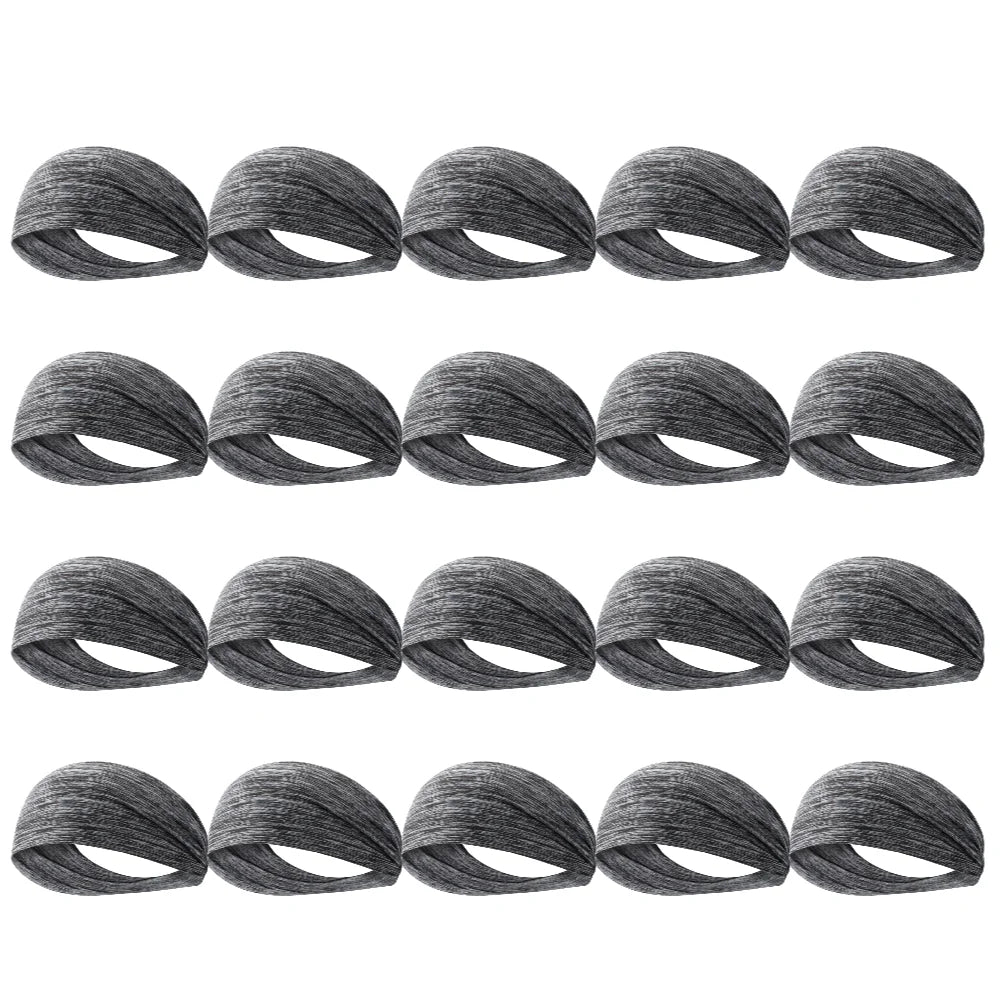 Quick-Dry Sports Headband – Elastic Sweat-Absorbing Fitness Hair Band (1PC)