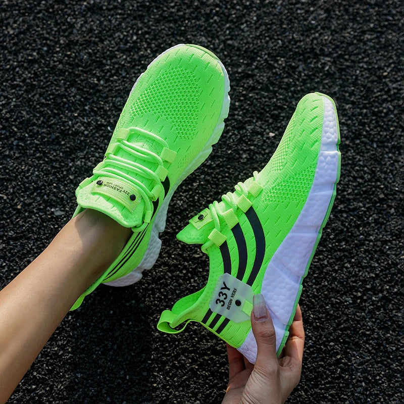 Men’s Casual Sport Shoes – Breathable Lightweight Mesh Sneakers for Running & Walking