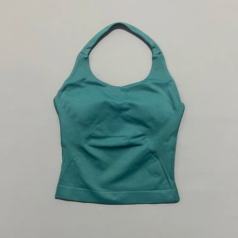 Women’s Sports Yoga Vest – Quick-Dry Fitness & Gym Top