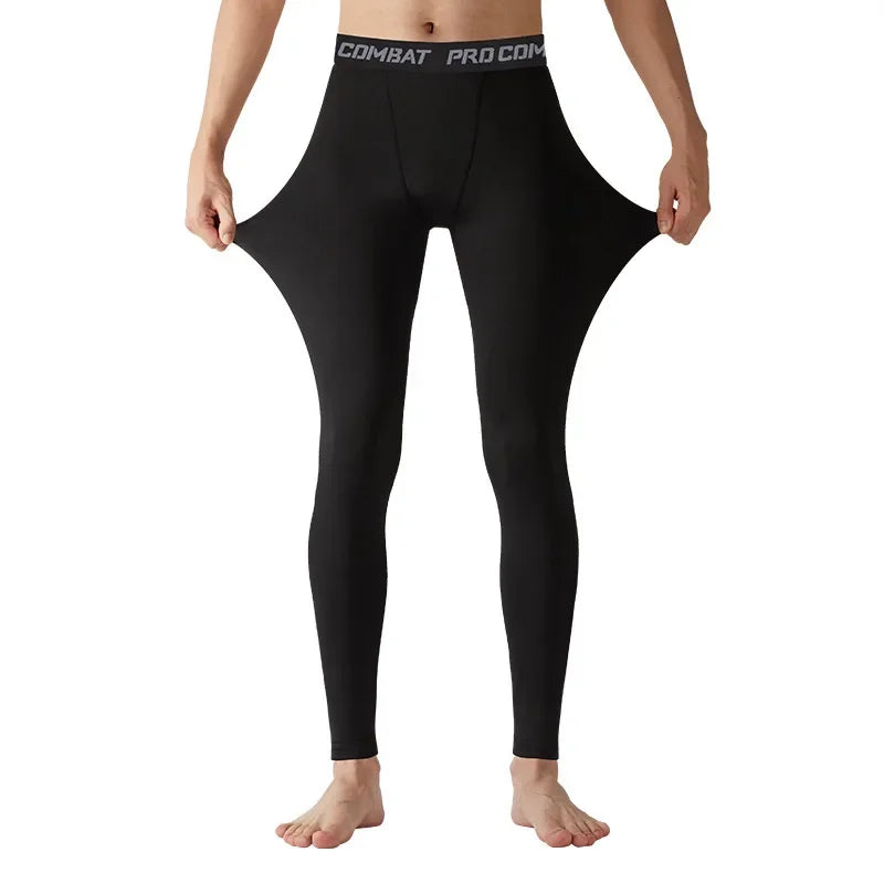 Men’s Compression Tights – Cool Dry Sports Baselayer Leggings