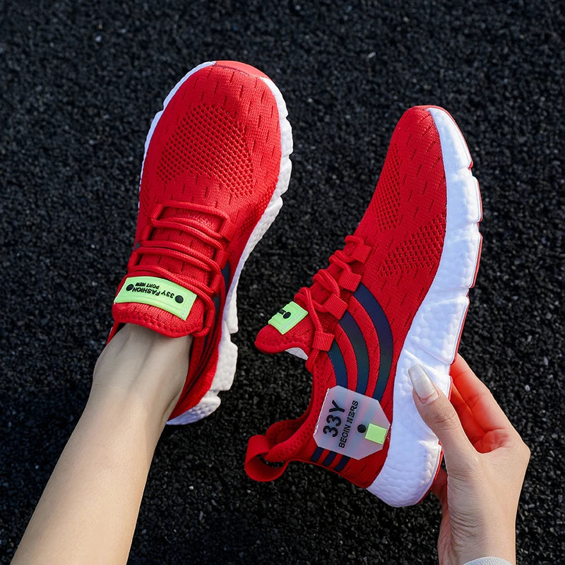 Men’s Casual Sport Shoes – Breathable Lightweight Mesh Sneakers for Running & Walking