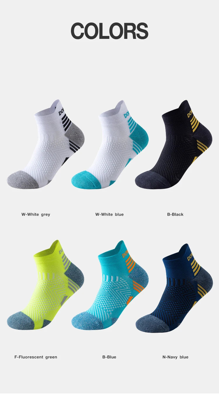 Sport Compression Ankle Socks – Low Cut Breathable Running & Fitness Socks
