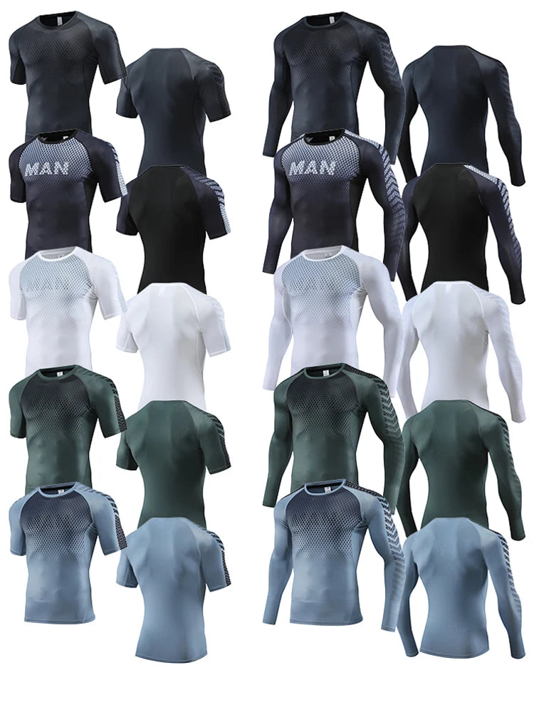 Men’s Compression Sport Pants – Tight Fitness Running & Gym Leggings
