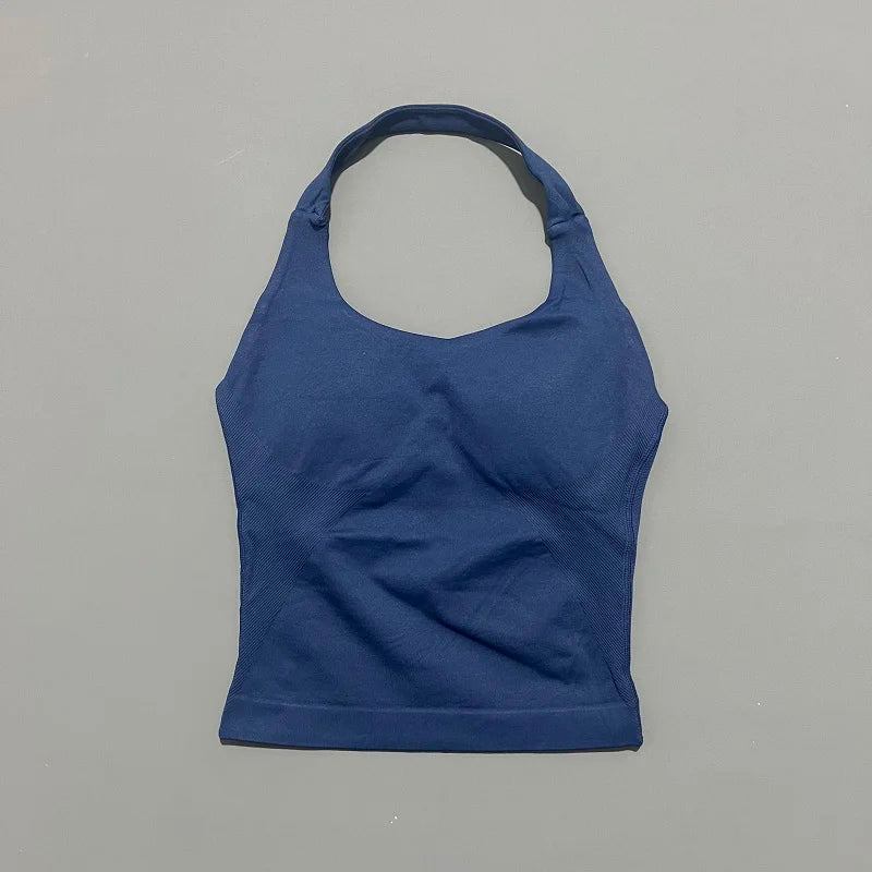 Women’s Sports Yoga Vest – Quick-Dry Fitness & Gym Top