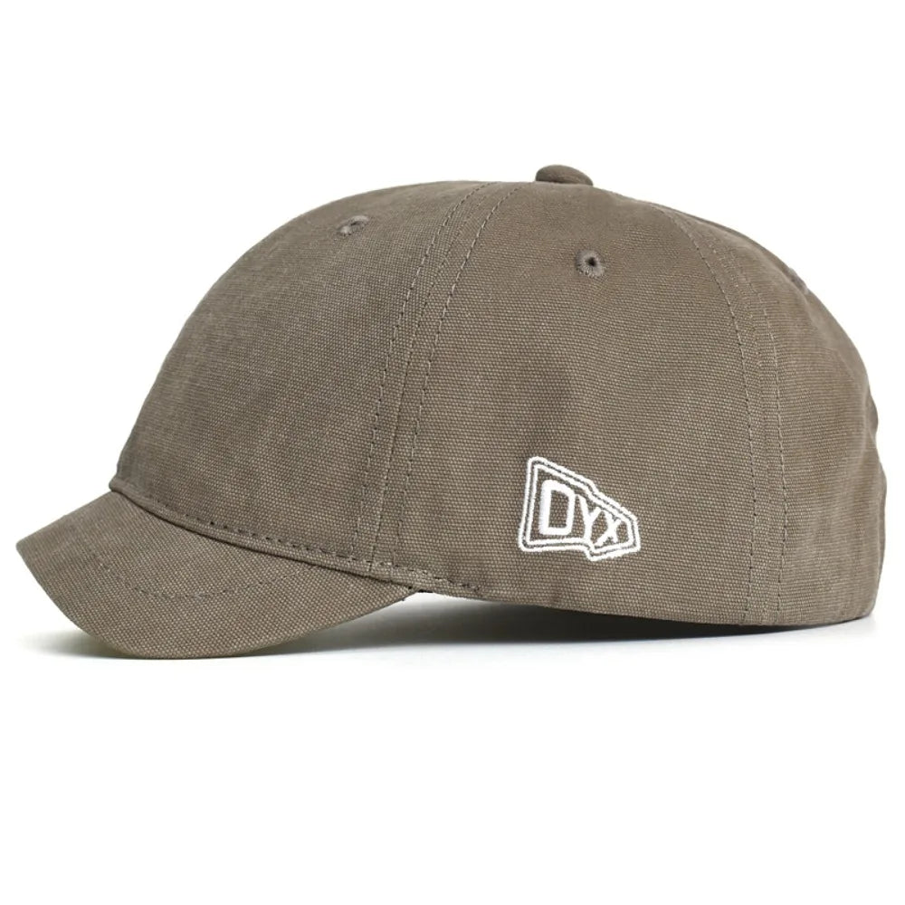 Retro Quick-Dry Short Brim Baseball Cap – Unisex Outdoor Sun Protection Hat