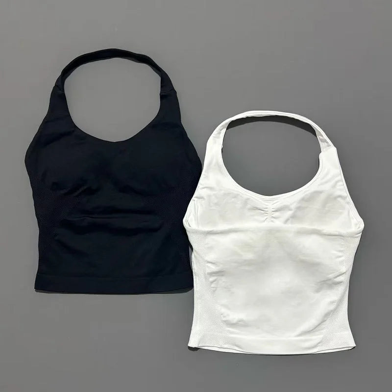 Women’s Sports Yoga Vest – Quick-Dry Fitness & Gym Top