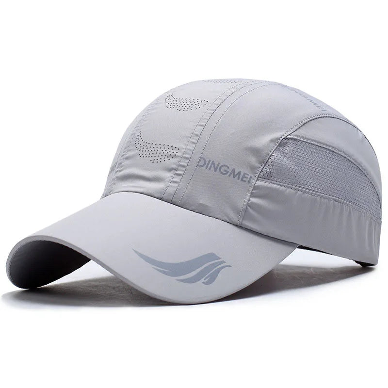 Unisex Summer Sports Baseball Cap – Quick-Dry Mesh Snapback Hat