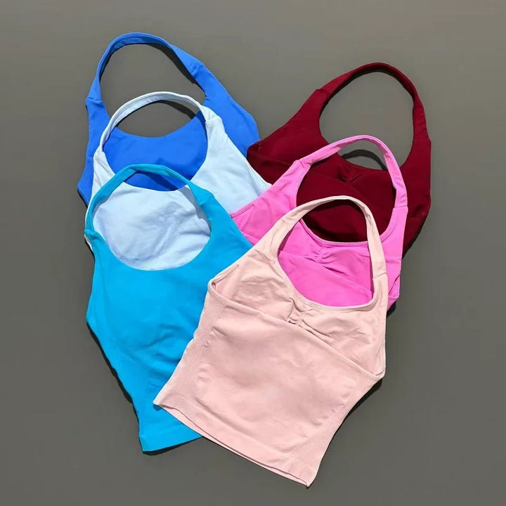 Women’s Sports Yoga Vest – Quick-Dry Fitness & Gym Top