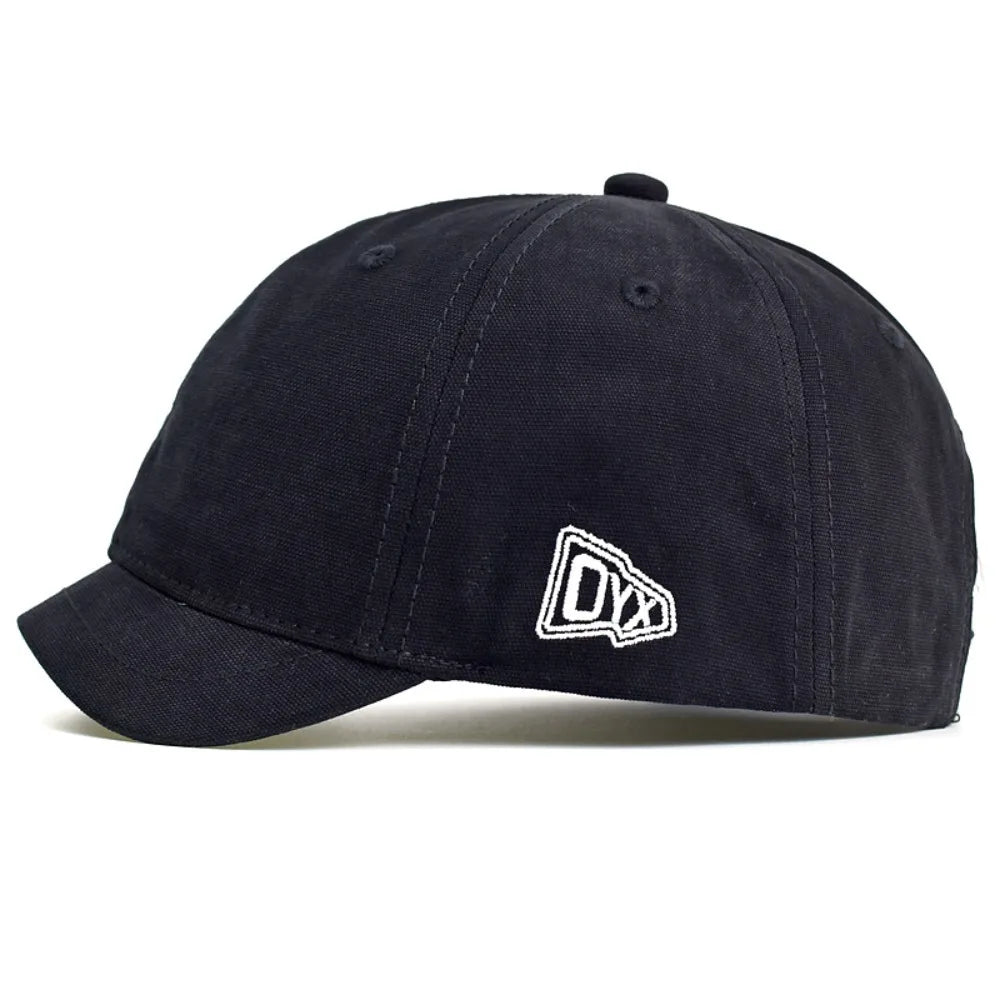 Retro Quick-Dry Short Brim Baseball Cap – Unisex Outdoor Sun Protection Hat