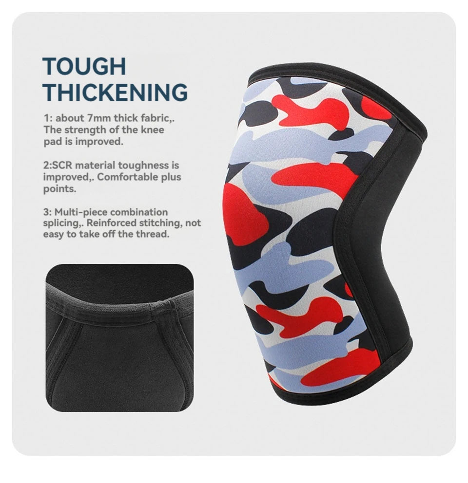 7mm Knee Sleeves – Premium Weightlifting & Powerlifting Support