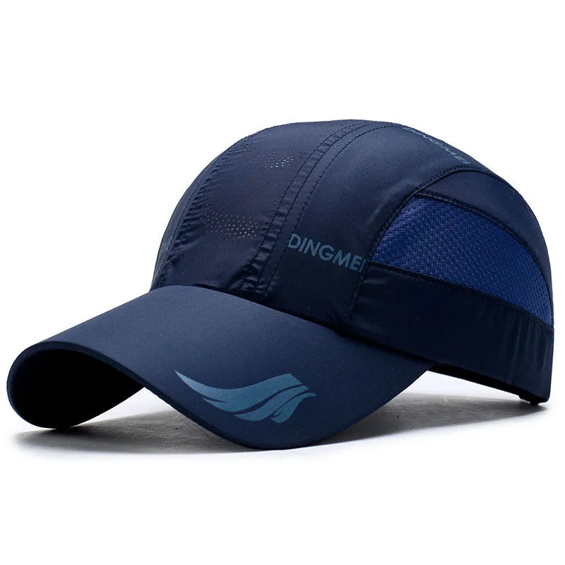 Unisex Summer Sports Baseball Cap – Quick-Dry Mesh Snapback Hat