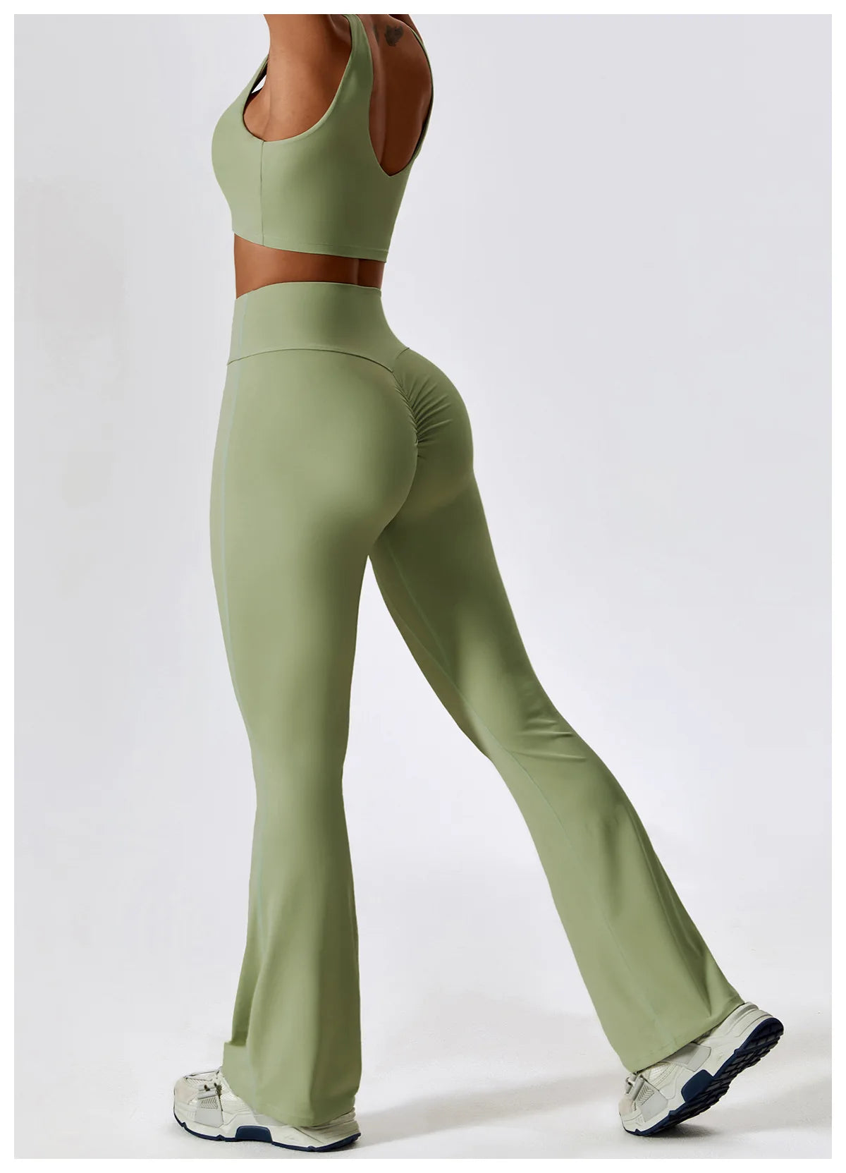 2PCS Seamless Women’s Yoga Set – Sports Bra & Leggings