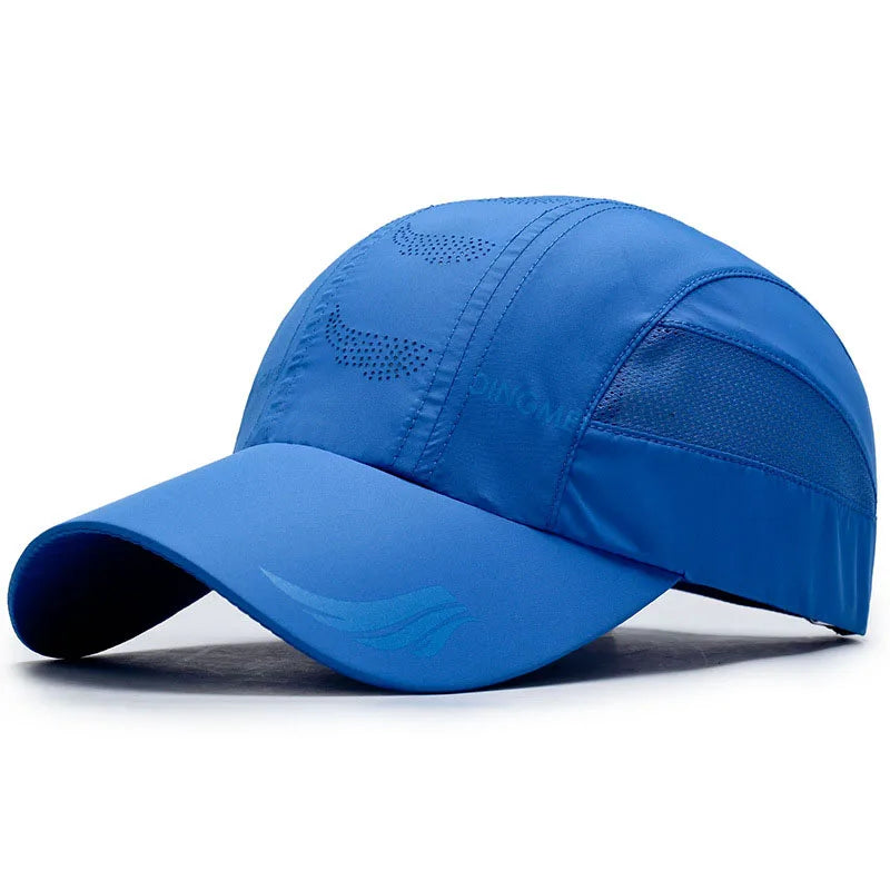 Unisex Summer Sports Baseball Cap – Quick-Dry Mesh Snapback Hat