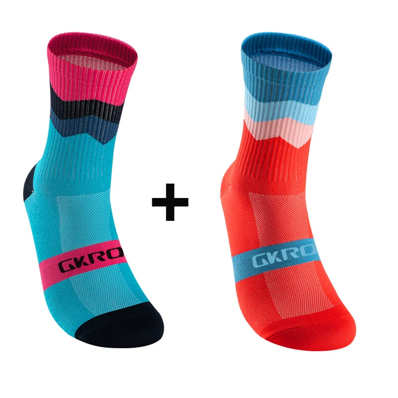 Professional Cycling Socks – Breathable Compression Road Bike Socks