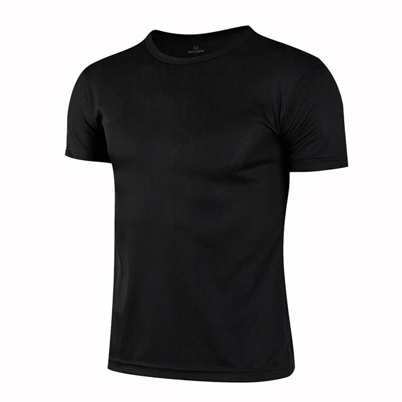 Unisex Quick-Dry Sports T-Shirt – Breathable Gym & Running Fitness Tee