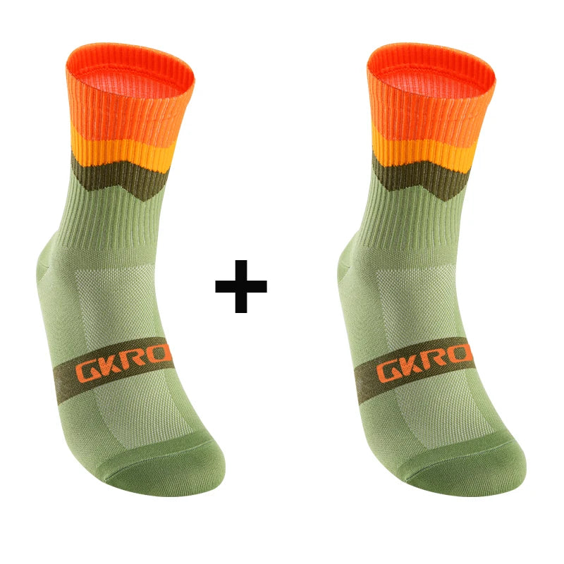 Professional Cycling Socks – Breathable Compression Road Bike Socks