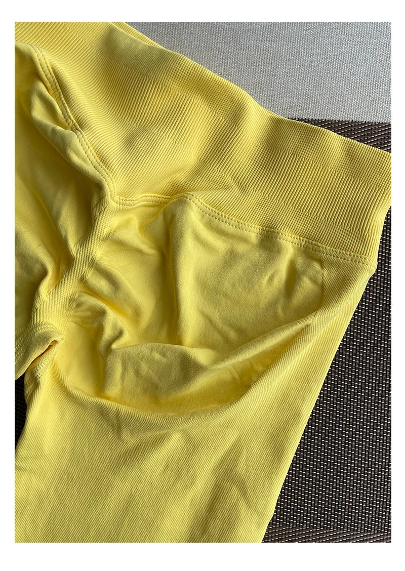 Women’s Seamless Yoga Leggings – Scrunch Bum Fitness Tights