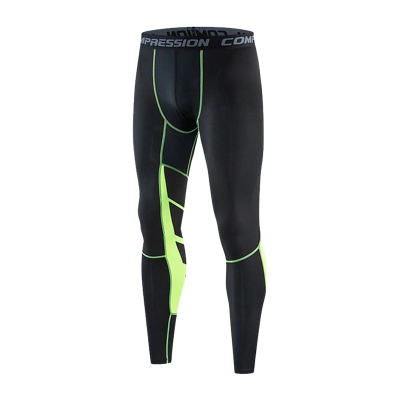 Men’s Compression Sport Pants – Tight Fitness Running & Gym Leggings