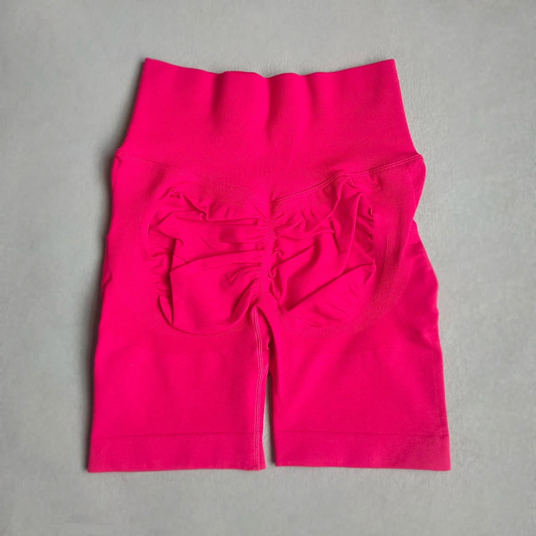 Women’s High-Waist Seamless Yoga & Sports Shorts – Push-Up Gym Workout Shorts