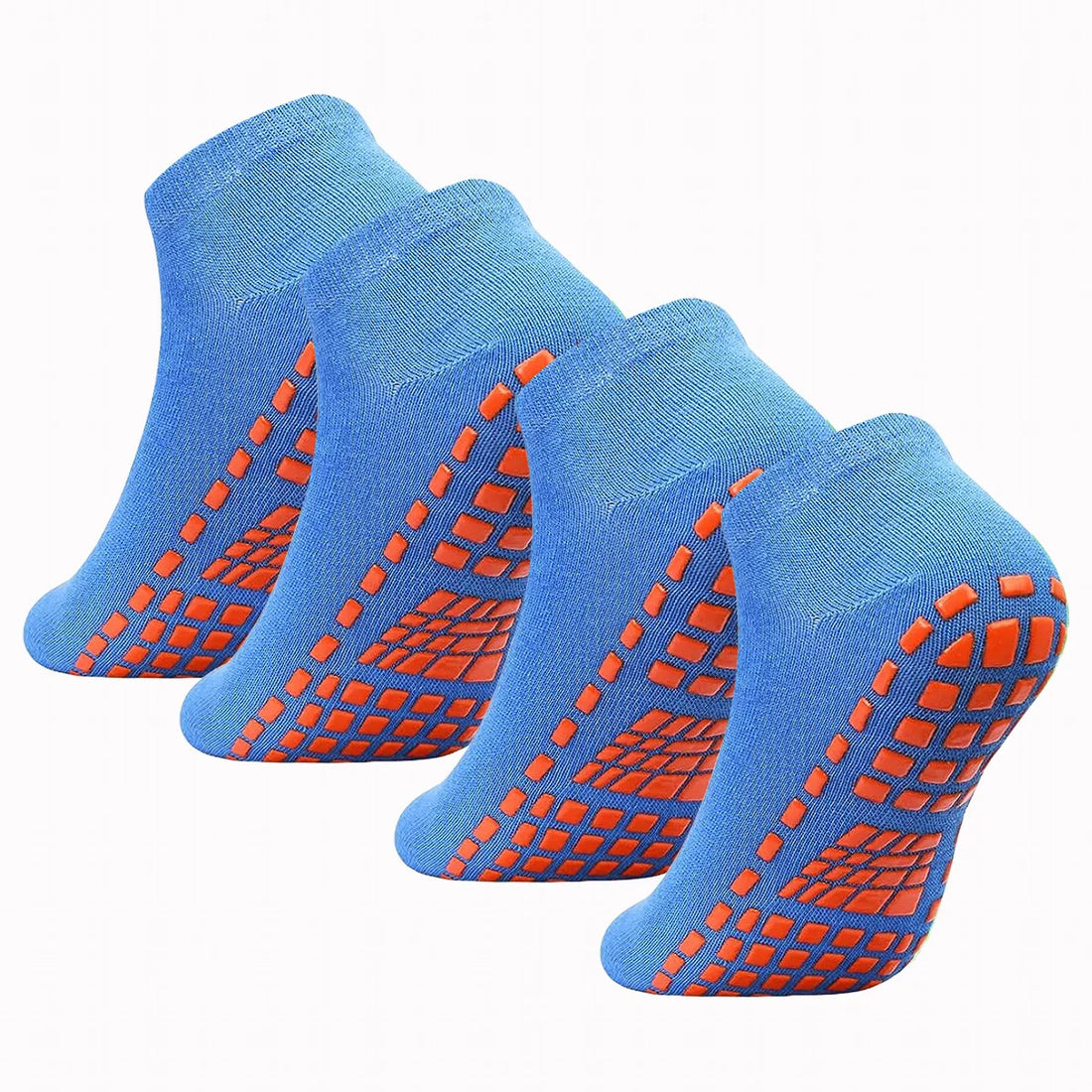 Silicone Non-Slip Grip Socks – Trampoline, Yoga & Pilates Indoor Sports Socks