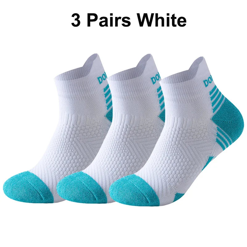 Sport Compression Ankle Socks – Low Cut Breathable Running & Fitness Socks