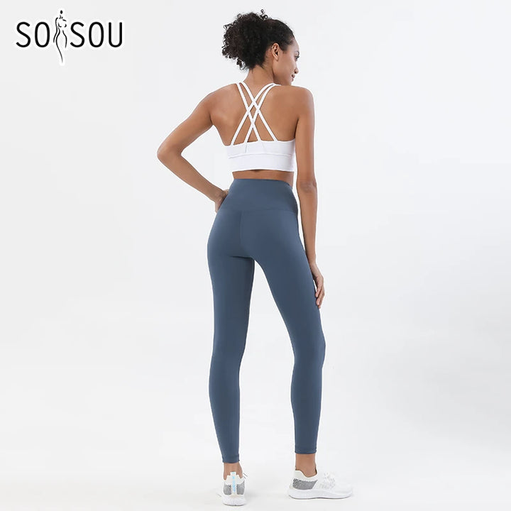Women’s 2-Piece Yoga & Fitness Set – Sports Bra & Leggings