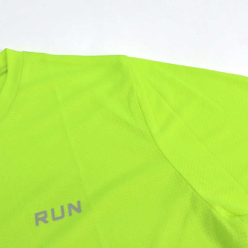 Men’s Summer Sport Gym T-Shirt – Quick Dry Running & Bodybuilding Fitness Top