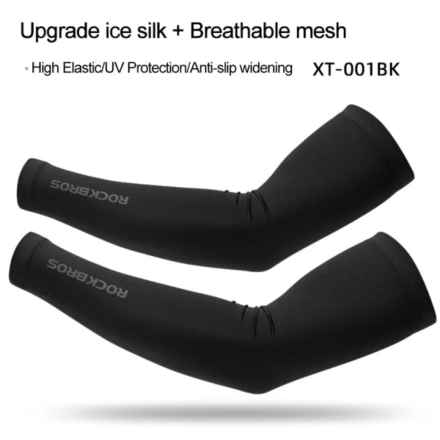 UV Protection Arm Sleeves – Breathable Quick-Dry Cooling Sports Sleeves
